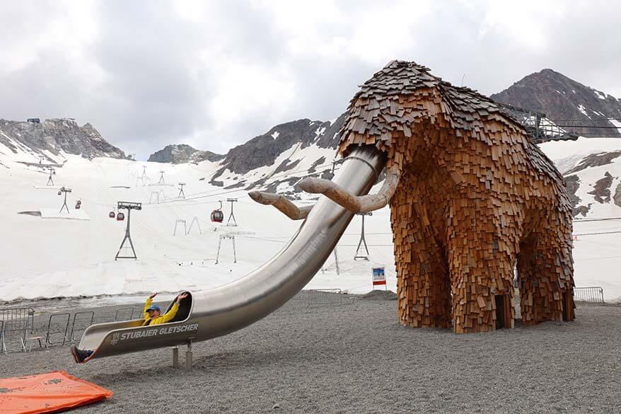 Mammoth adventure playground at Stubai Glacier