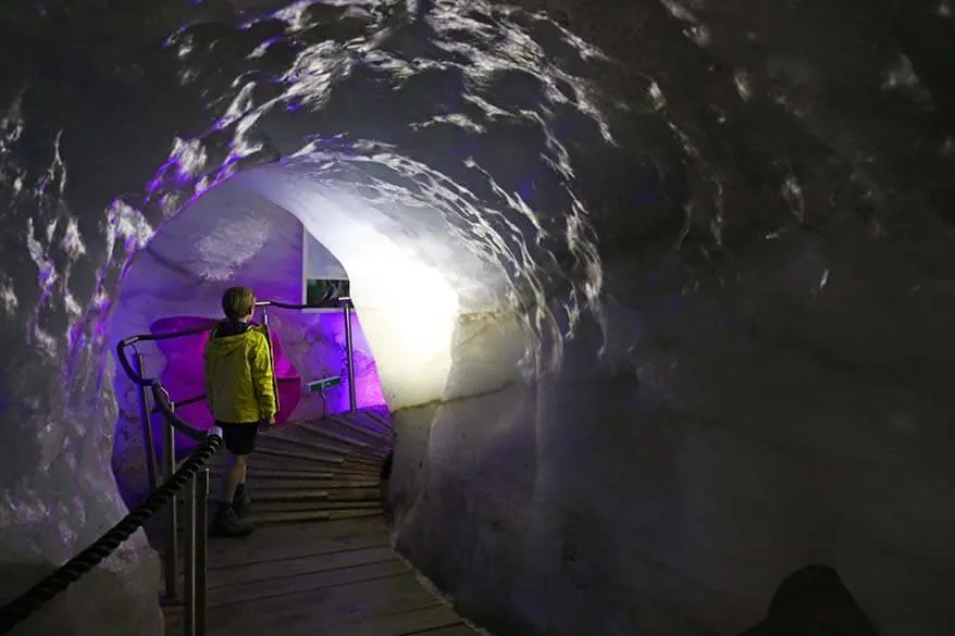 Stubai Glacier Ice Grotto