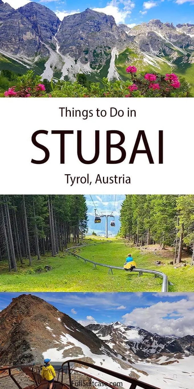 What to do in Stubai in summer