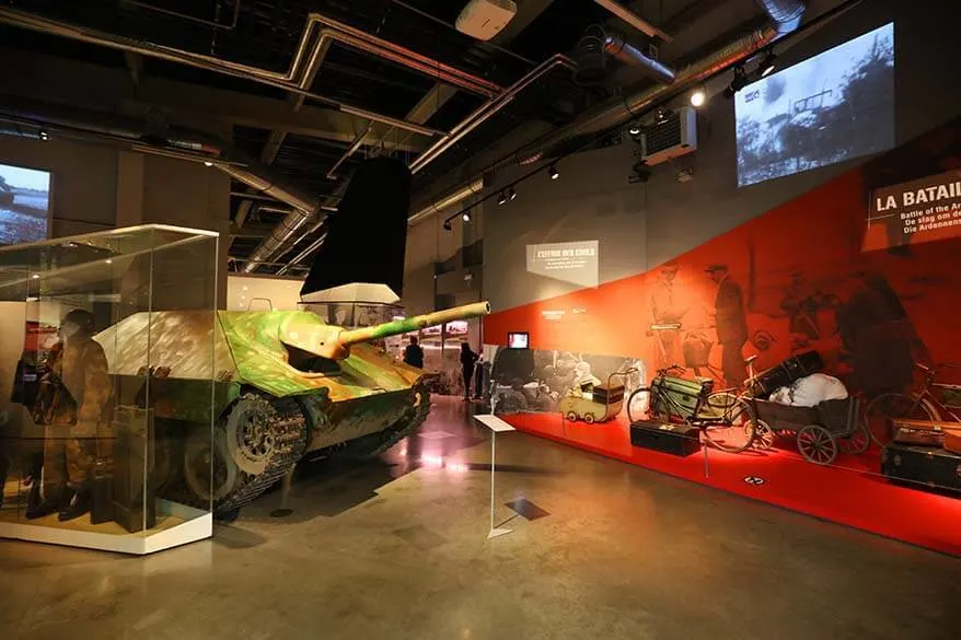 Bastogne War Museum in Belgium