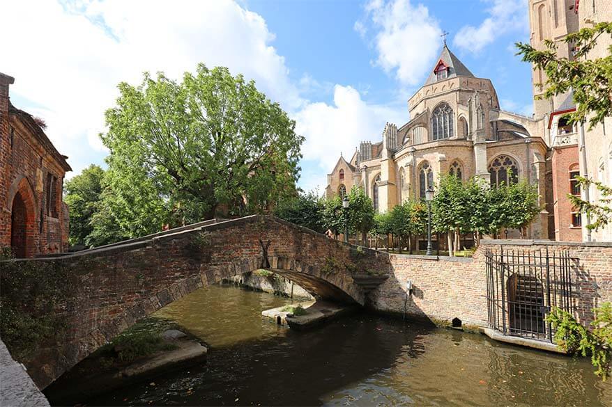 Bonifaciusbrug (St Boniface Bridge) - one of the best places to see in Bruges