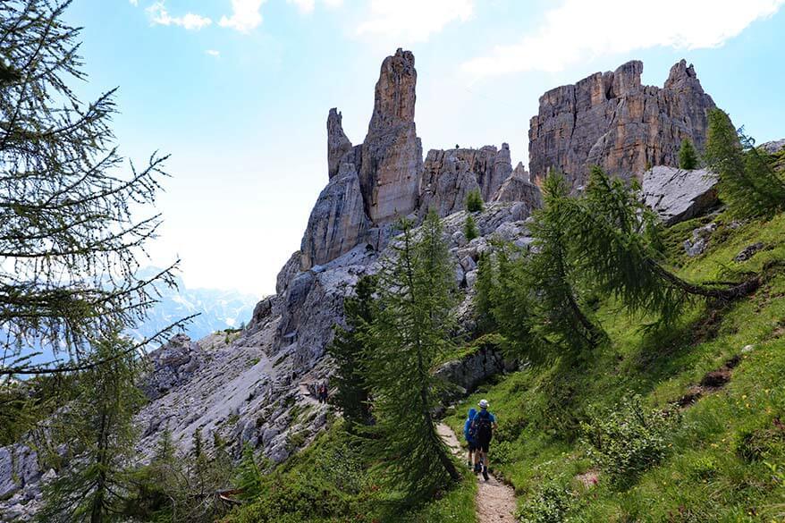 Cinque Torri hike