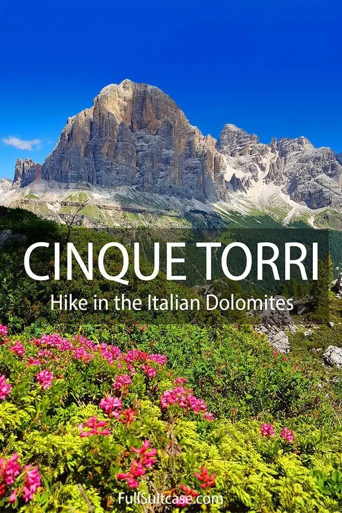 Guide to hiking at Cinque Torri in the Italian Dolomites