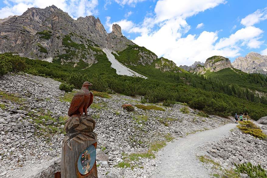 Hiking Educational Nature Trail in Schlick 2000