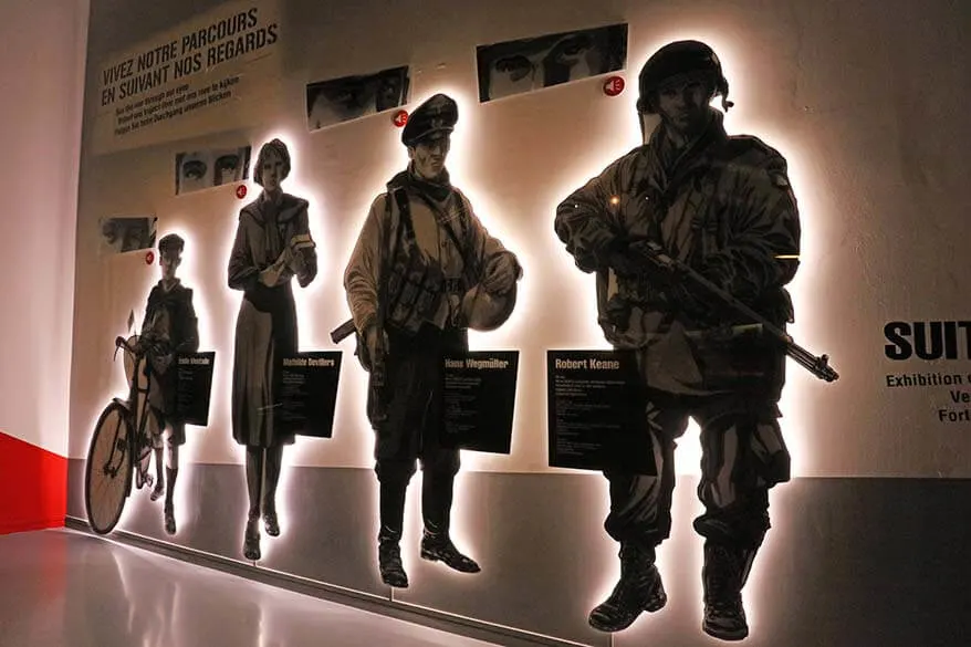 Inside the Bastogne War Museum