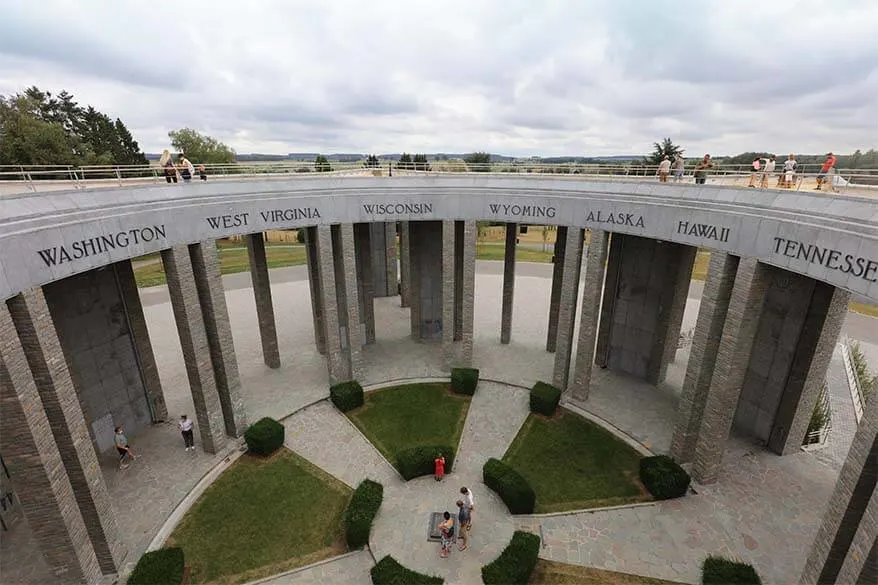 Mardasson Memorial in Bastogne Belgium