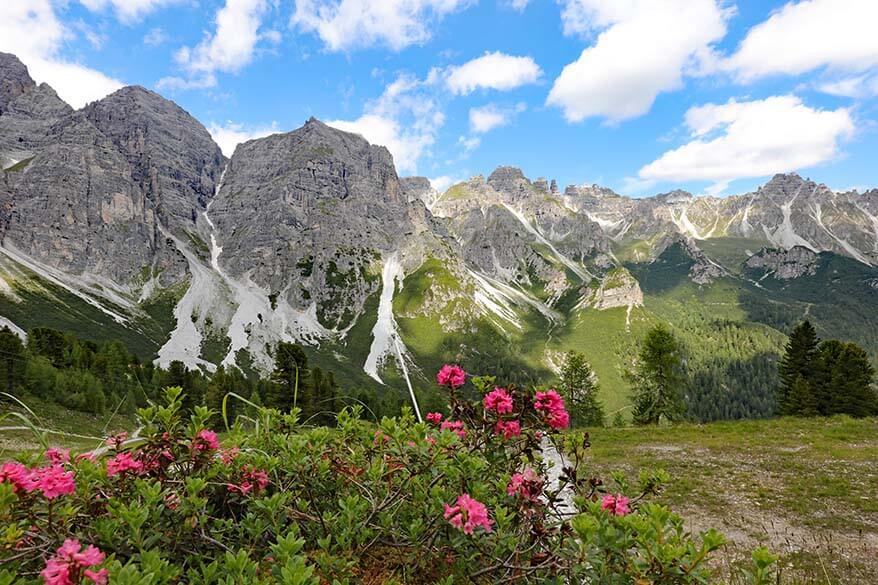 Mountain landscape at Schlick 2000