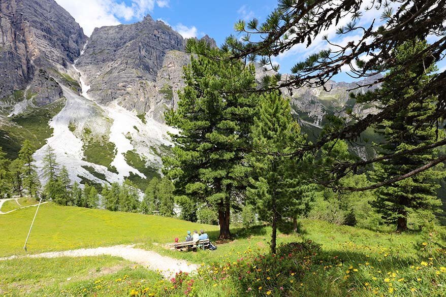 Picnic with a view- Schlick 2000 in summer