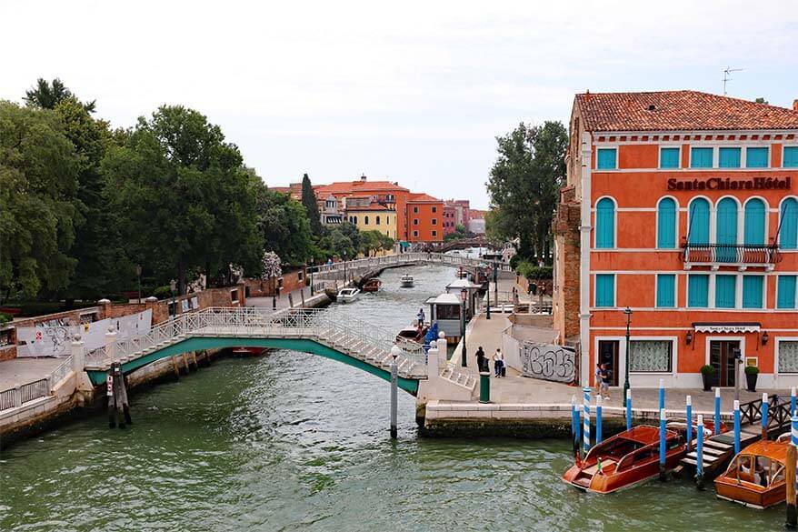 Santa Chiara hotel close to Piazzale Roma in Venice