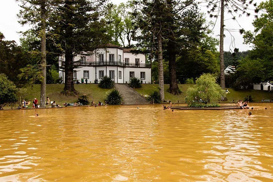 Terra Nostra Hot Springs is one of the best things to do in Sao Miguel