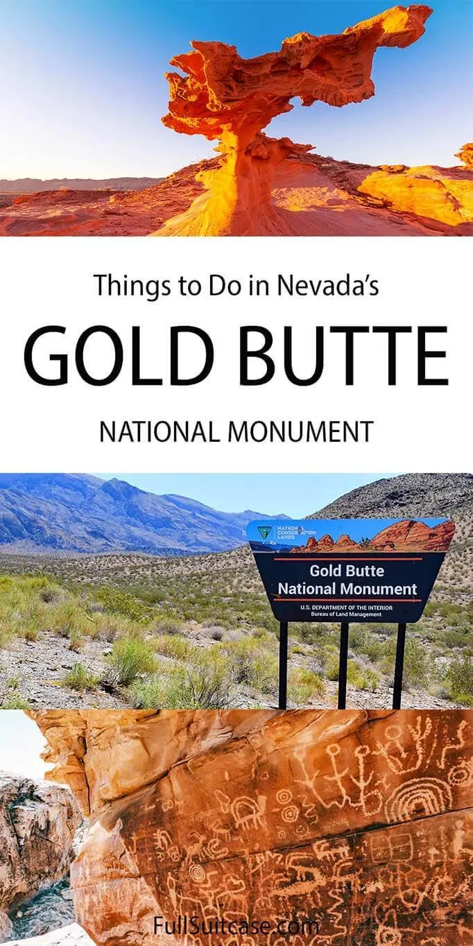 Things to do in Gold Butte National Monument in Nevada USA