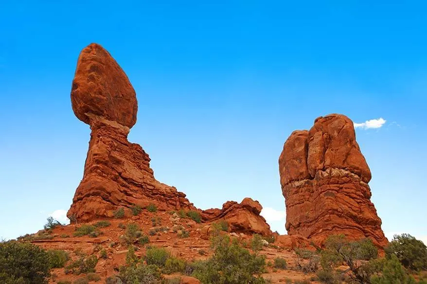 Balanced Rock at Arches National Park