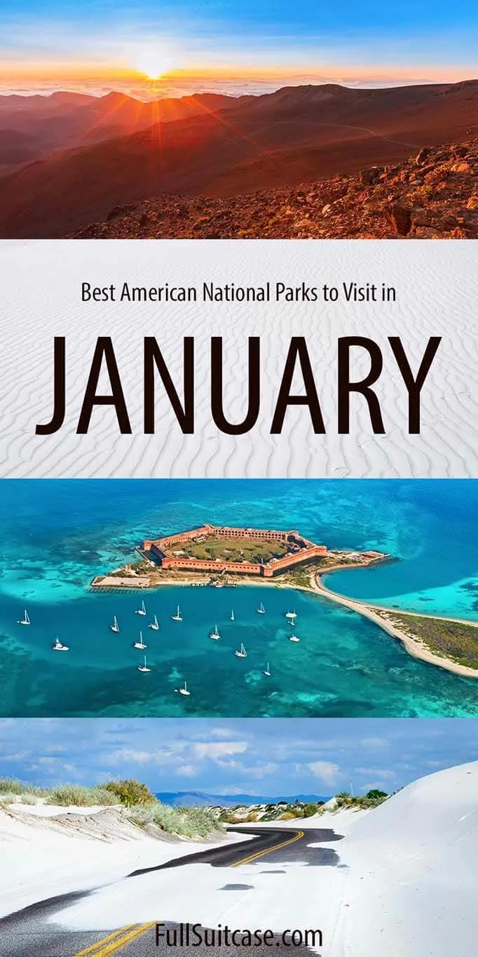 Best American National Parks to visit in January
