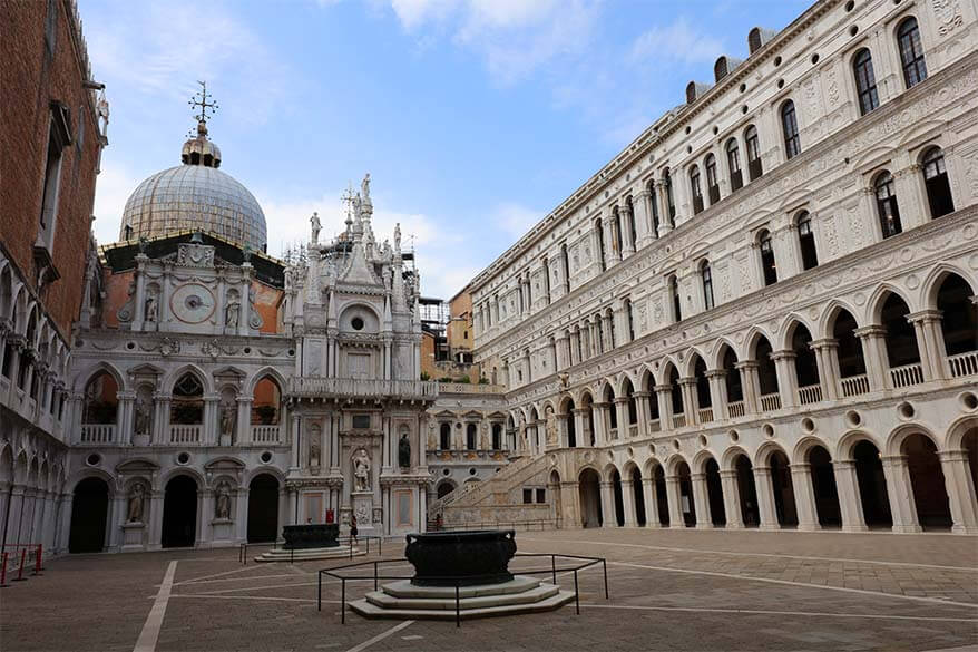 Doge's Palace Courtyard