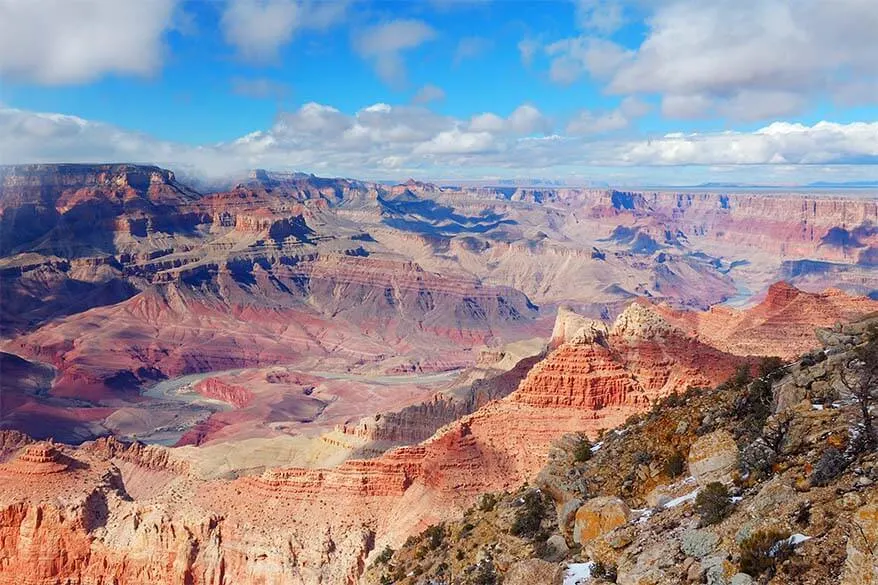 Grand Canyon National Park in December