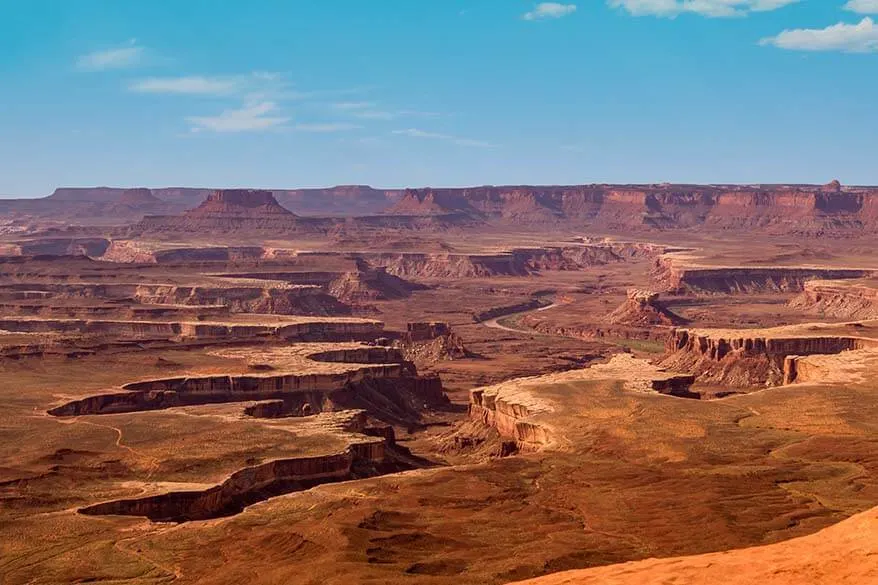 Green River Overlook in Canyonlands NP