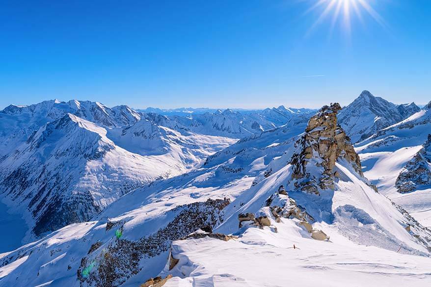 Hintertux Glacier Panorama