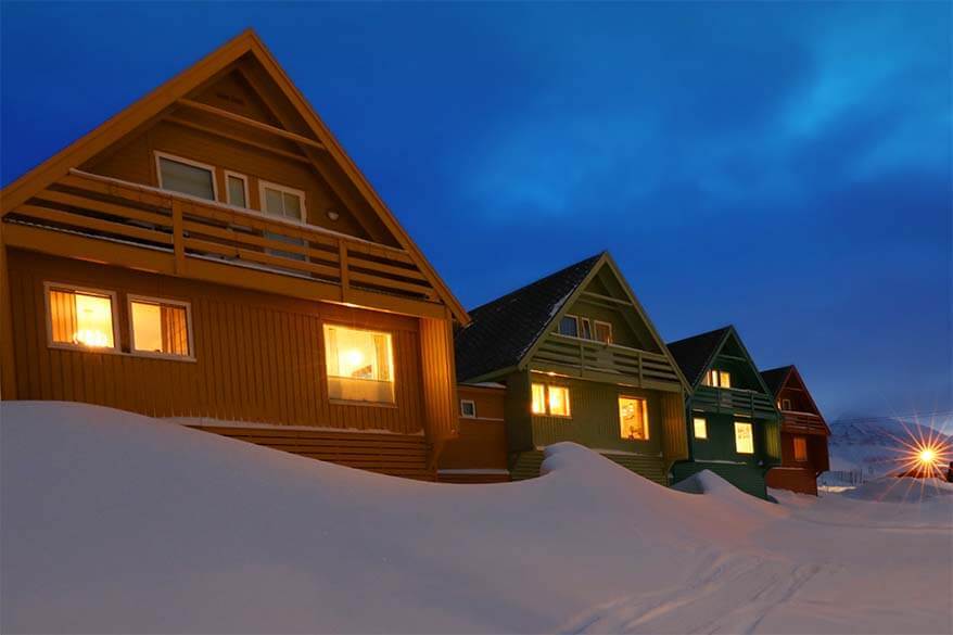 Longyearbyen in February