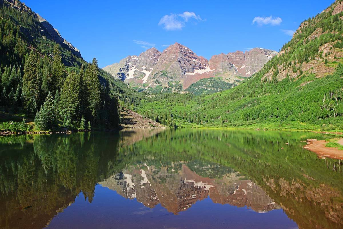 Maroon Bells Trail Map