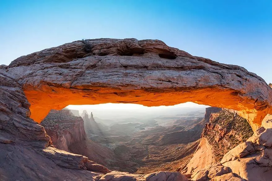 Mesa Arch in Canyonlands National Park