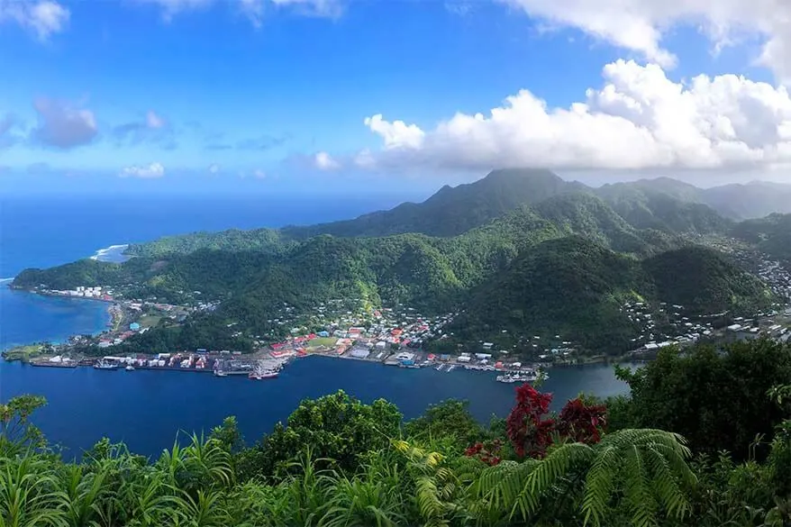 Mt Alava Summit in the National Park of American Samoa