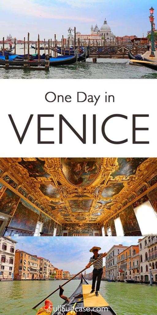 one day trip in venice