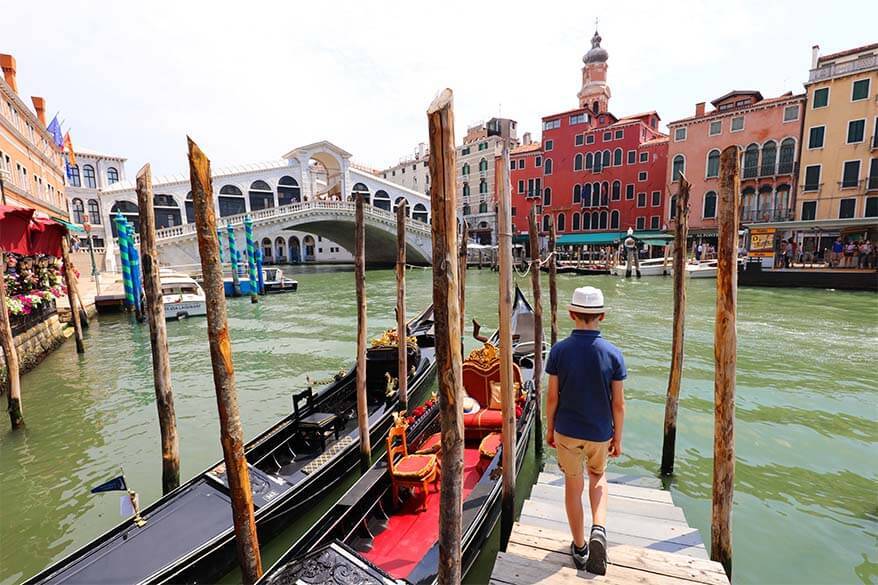 egy nap Velence-Grand Canal és Rialto híd nem lehet kihagyni