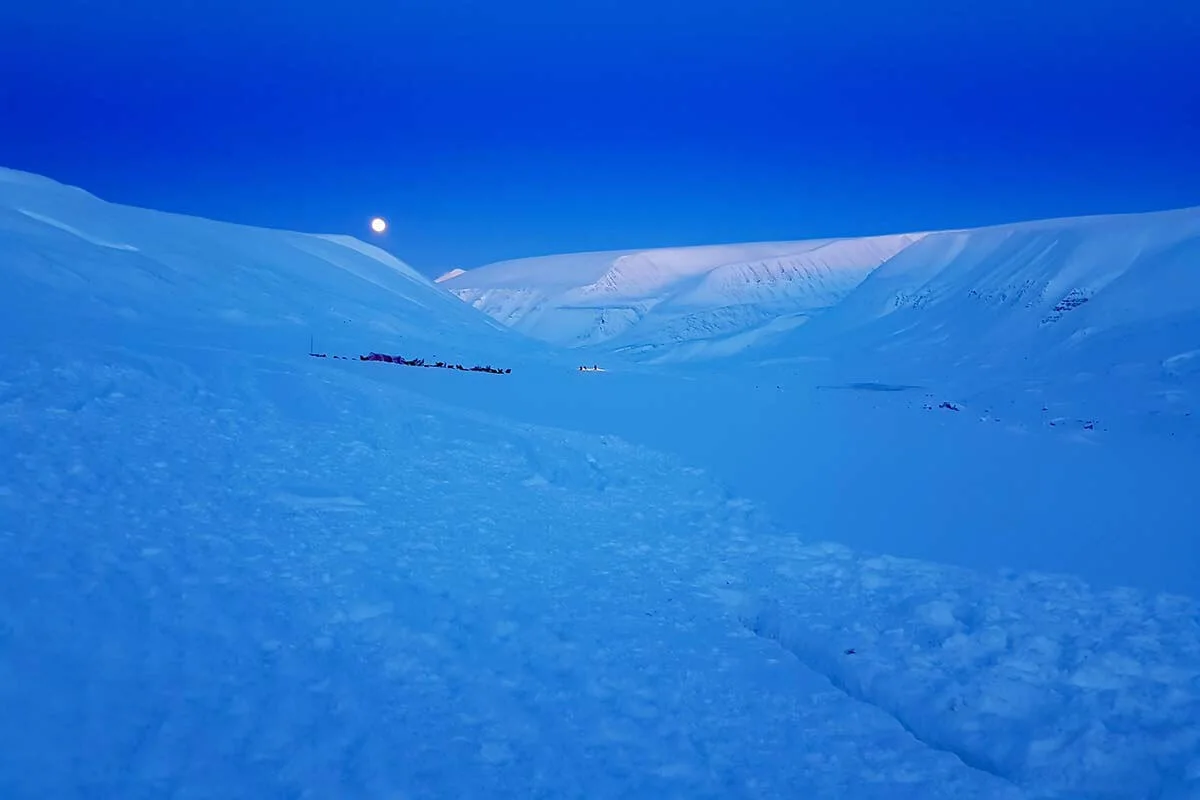 Svalbard in February