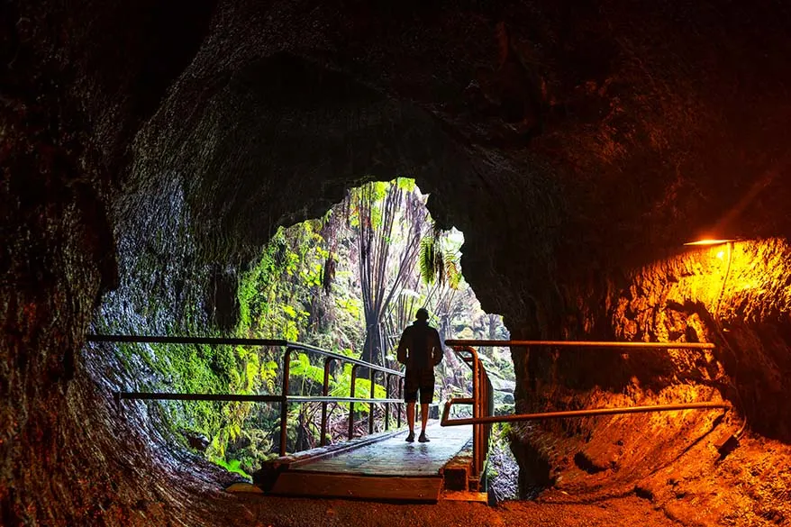 Thurston Lava Tube in Hawaii Volcanoes National Park