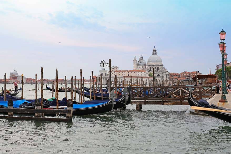 Venezia en dag reiserute 