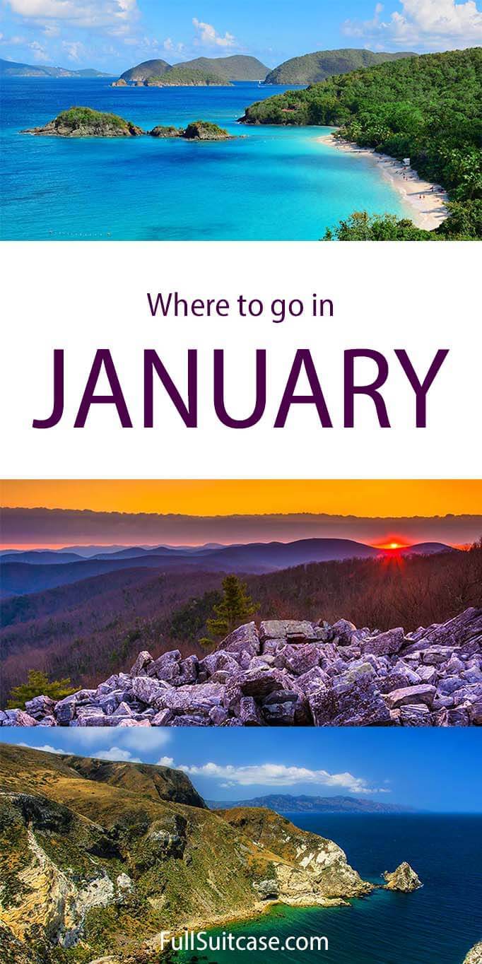 Where to go in January