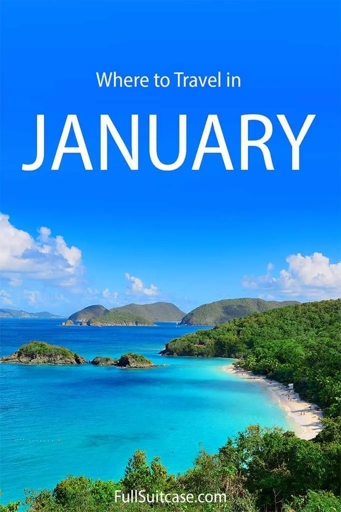 Where to travel in January