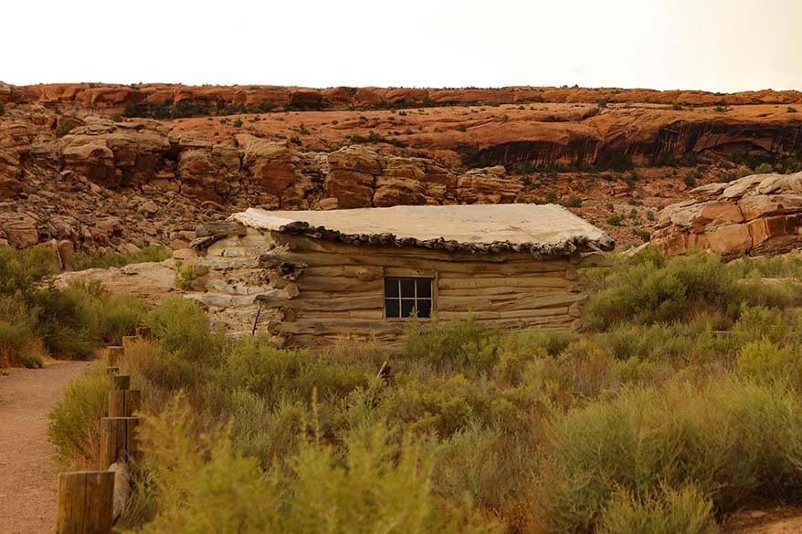 Wolfe Ranch in Arches National Park