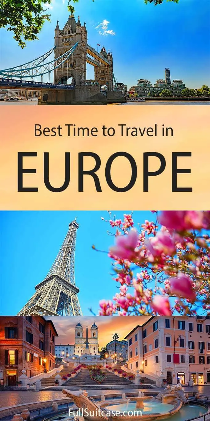 Best time to travel in Europe