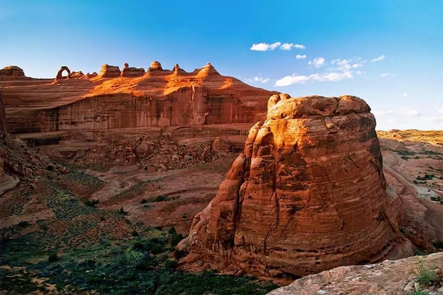 Delicate Arch as seen from Delicate Arch Viewpoint