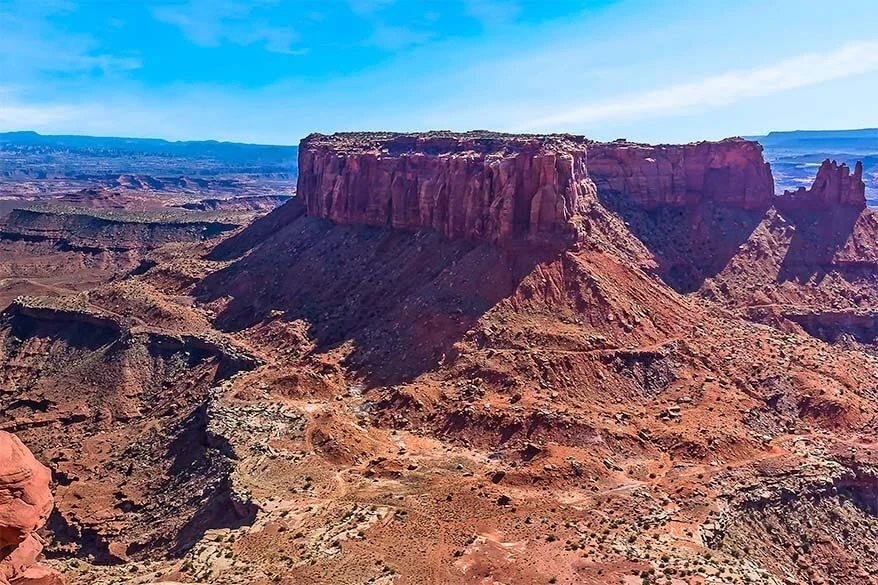 Grand View Point Overlook Canyonlands National Park