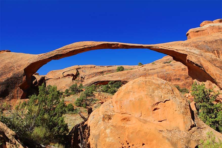 Landscape Arch in Arches NP