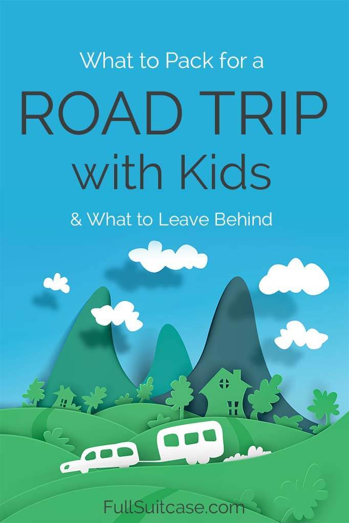 Road trip essentials for kids: a family road trip packing list · The Global  Wizards - Travel Blog