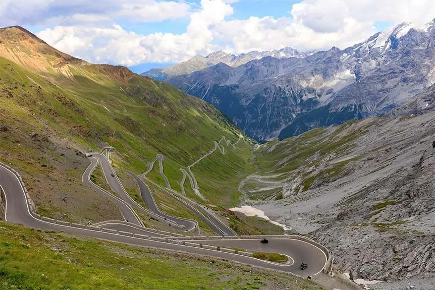 Stelvio Pass - one of the most beautiful roads in the world