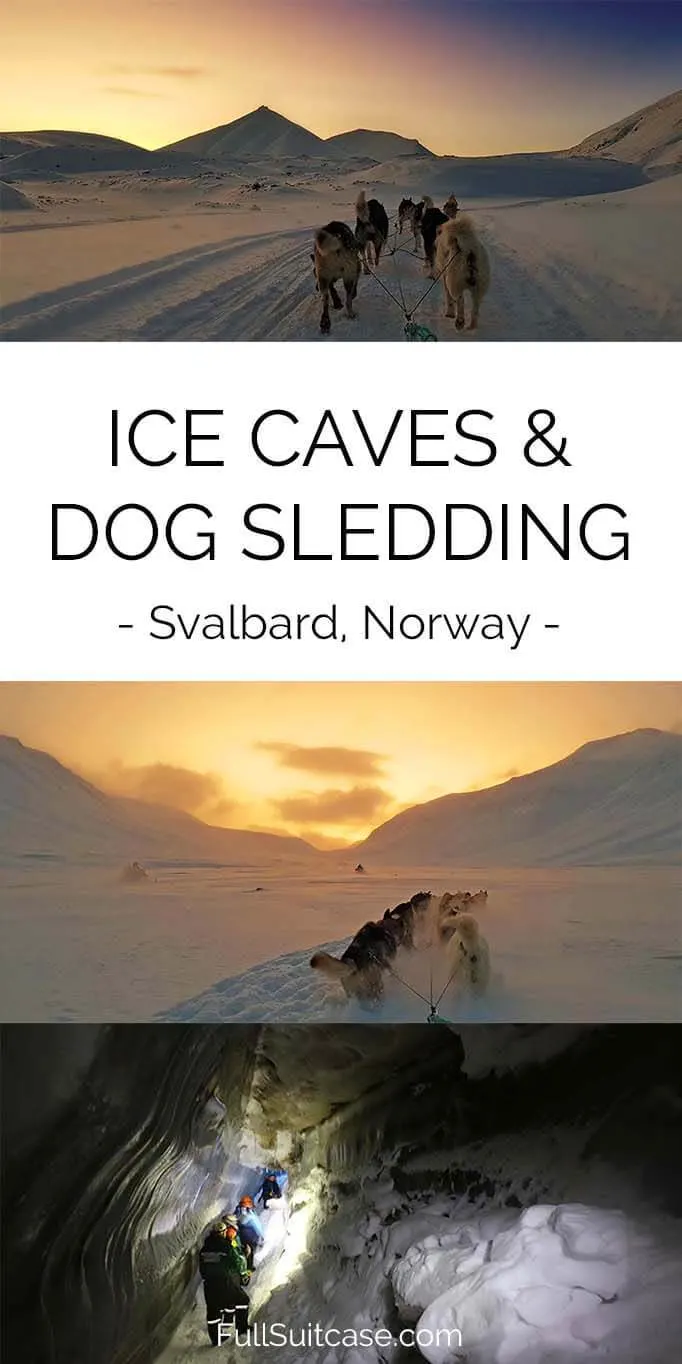 Svalbard ice caves and dog sledding tour review