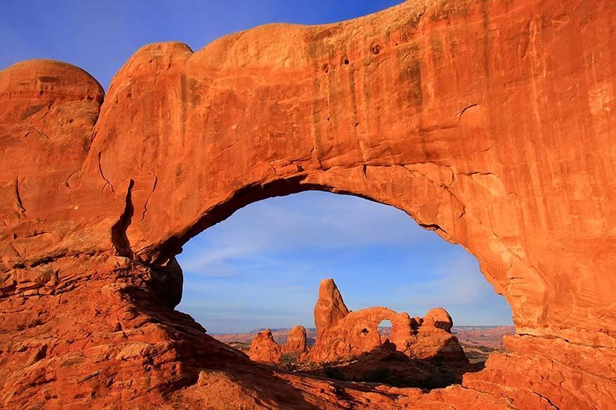 Turret Arch as seen from the Windows Arch