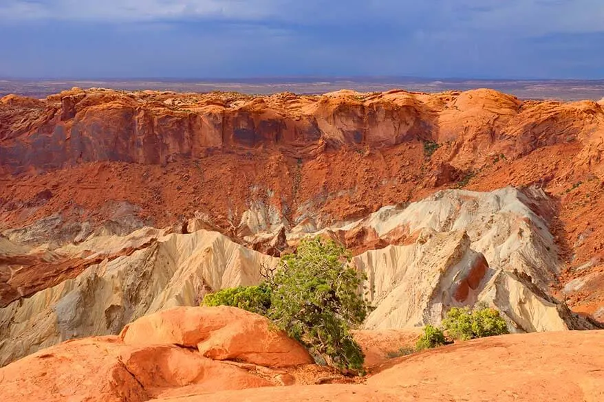 Upheaval Dome in Canyonlands National Park