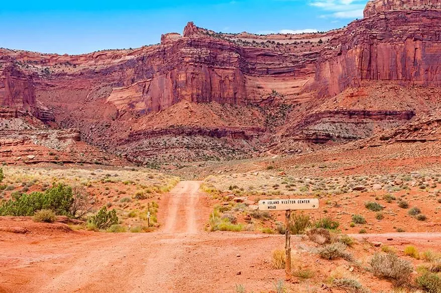 White Rim Road - one of the best things to do in Canyonlands National Park