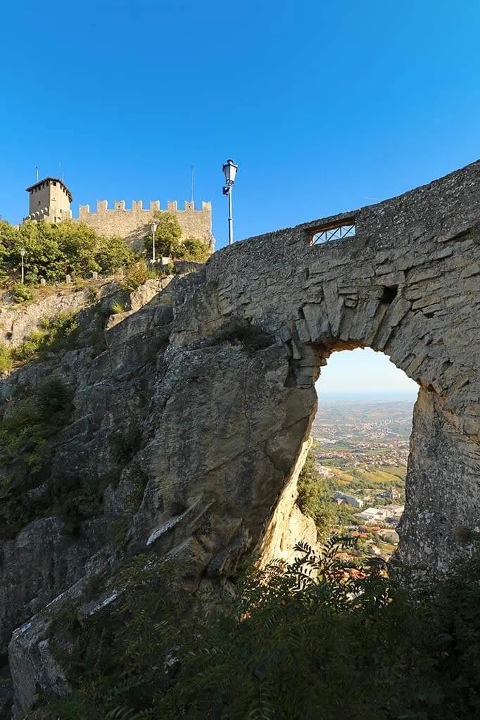 Bridge over Witches Path in San Marino