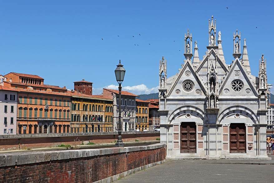 Chiesa di Santa Maria della Spina in Pisa Italy