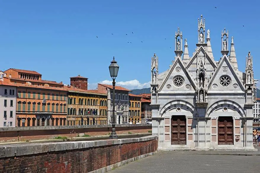Chiesa di Santa Maria della Spina in Pisa Italy