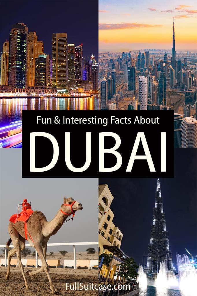  Interessante und interessante Fakten über Dubai