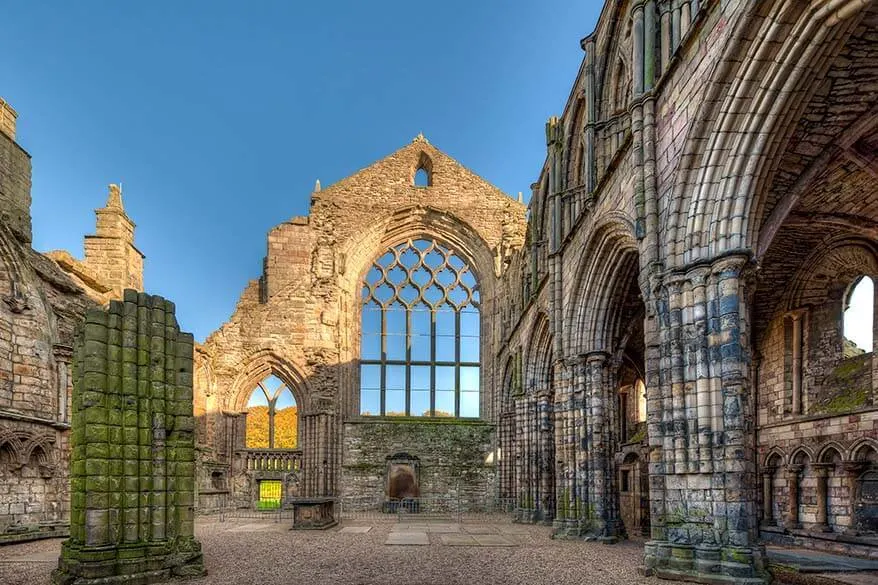 Holyrood Abbey - one of the best places to visit in Edinburgh