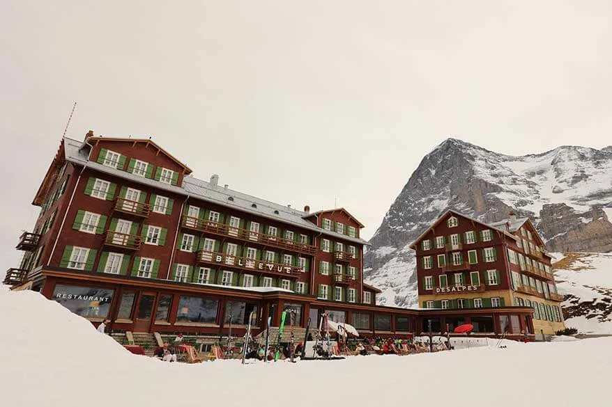 Hotel Bellevue des Alpes in Kleine Scheidegg Switzerland