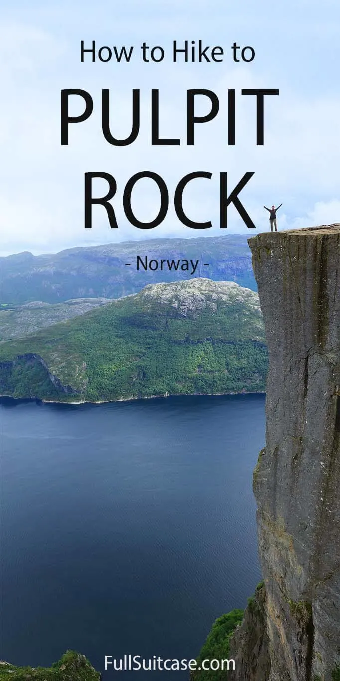 How to hike to Pulpit Rock in Norway